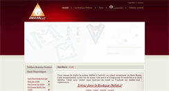 Desktop Screenshot of deltaluz.com